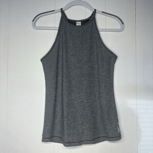 Reebok Women’s XS Gray Athletic Tank Top Racerback Workout Gym Activewear